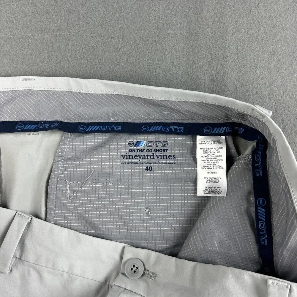 2 Vineyard Vines Mens Performance OTG Stretch Golf Shorts Size 40